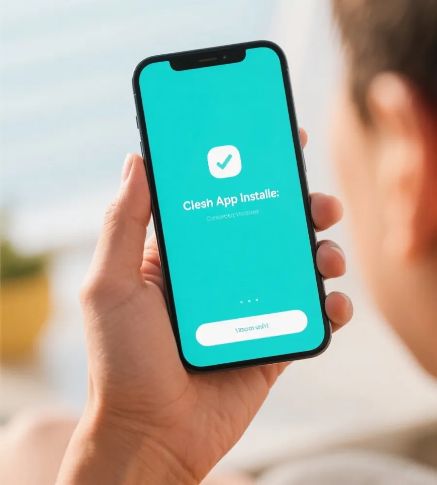 APP安装成功示意图